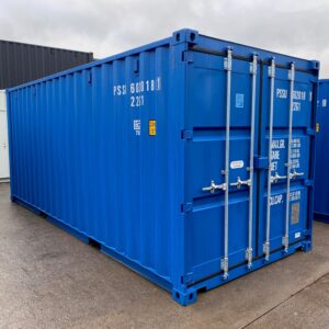 Novo contentor de 20 pés com porta dupla