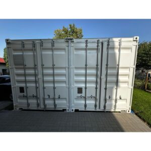 Armazém com 2 × Contentores 40feets High Cube One Way (60 m²)