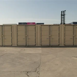 CONTENTOR DE 40 PÉS COM PORTA LATERAL