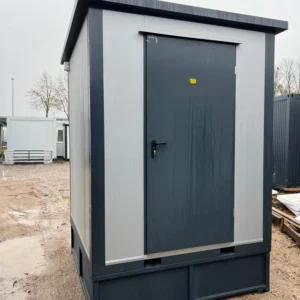 CONTENTOR SANITÁRIO 2,00 × 2,00 M COM DUCHE E CISTERNA