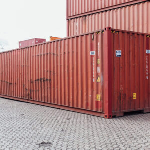 Contentor de Transporte Usado de 40 Pés High Cube (HC)