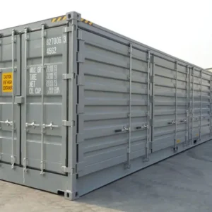 Contentor Marítimo 40 Pés High Cube com Portas Laterais